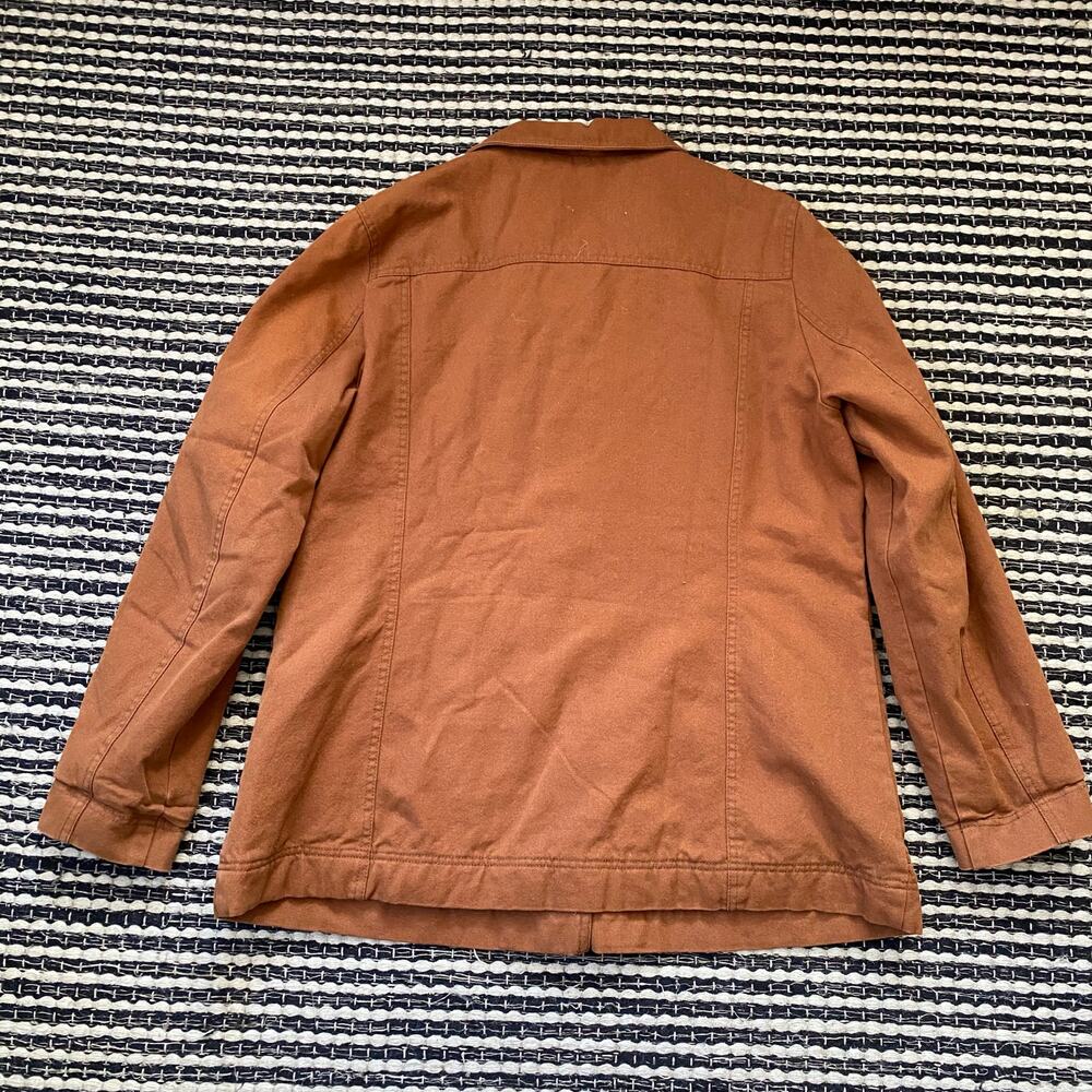 🌿Pendleton Women’s Whiskey Brown Canvas Field Pocket Button Jacket XL - Picture 3 of 8